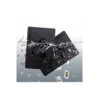 Carti poker , culoarea negru, rezistent la apa, EFG1304